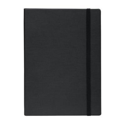 Carnet de notes A6 en carton recyclé berguson Noir