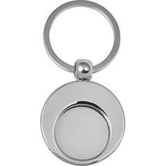 OBG PUB - Porte-clés avec jeton chariot en métal Damon