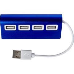 OBG PUB - Hub en aluminium avec 4 ports USB Sodinia