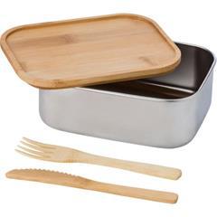 OBG PUB - Lunch box en acier inoxydable avec couvercle Emie