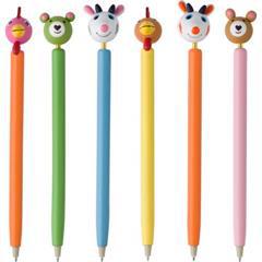 OBG PUB - Stylo bille en bois à mine bleue Dani