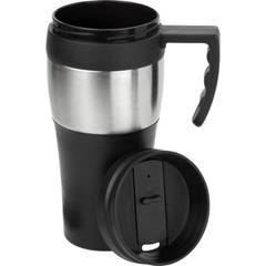 OBG PUB - Mug isotherme en acier inox avec poignée Karim