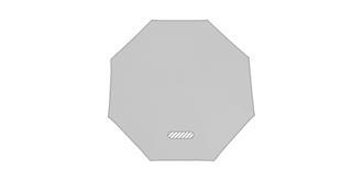 Parapluie à ouverture manuelle en polyester Marian - Impression 1er pan du parapluie