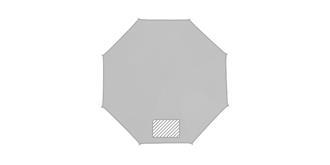 Parapluie à ouverture automatique en polyester Jey - Impression 3ème pan du parapluie