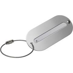 OBG PUB - Porte-étiquette de valise en aluminium Vicky