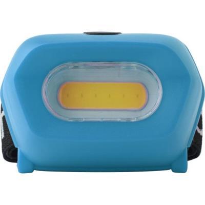 OBG.PUB - Lampe frontale 3 modes en polyester Azures Bleu ciel Lampe frontale 3 modes en polyester Azures Bleu ciel