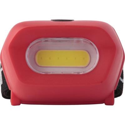 OBG.PUB - Lampe frontale 3 modes en polyester Azures Rouge Lampe frontale 3 modes en polyester Azures Rouge