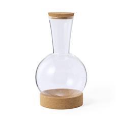 OBG PUB - Carafe à décanteur verre avec bouchon liège Seitan