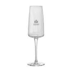 OBG PUB - Flûte à champagne en verre transparent 255 ml Pruf