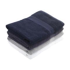 OBG PUB - Serviette de bain absorbante en coton robuste Doma