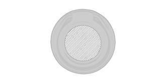 Bouteille sport 700 ml avec boucle métallique Harp - impression sur couvercle