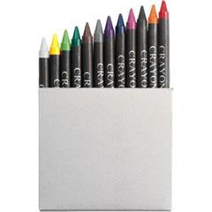 OBG PUB - Set de 12 crayons multicolore en carton Poney