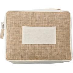 OBG PUB - Trousse de toilette en jute et coton Jullie