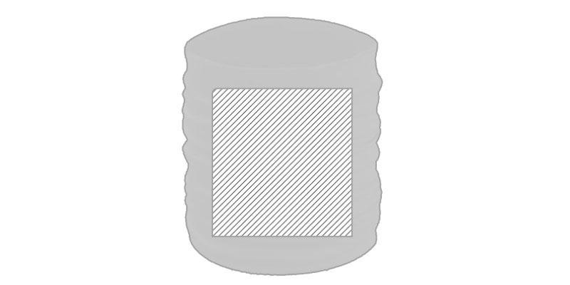 OBG.PUB - Tour de cou en polyester et élasthanne Blastero - Impression Droite Tour de cou en polyester et élasthanne Blastero - Impression Droite