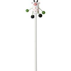 OBG PUB - Crayon à papier en bois avec figurine Ashly