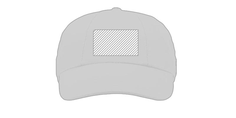 OBG.PUB - Casquette à six panneaux en 100% coton Diria - Marquage Recto Casquette à six panneaux en 100% coton Diria - Marquage Recto
