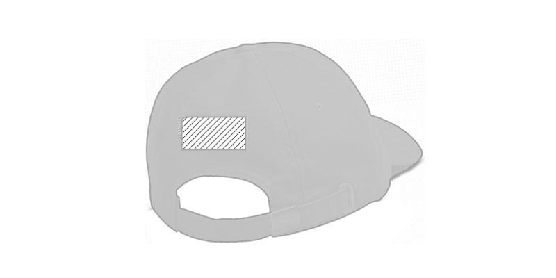 OBG.PUB - Casquette à six panneaux en 100% coton Diria - Marquage Verso Casquette à six panneaux en 100% coton Diria - Marquage Verso