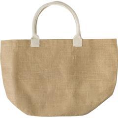 OBG PUB - Sac shopping bag en toile de jute Abigail