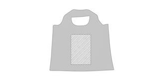 Sac en polyester pliable pour le shopping Foiller - Marquage Recto