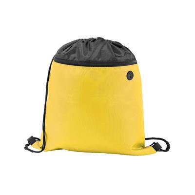 Sac à dos 210D en polyester Malco Jaune