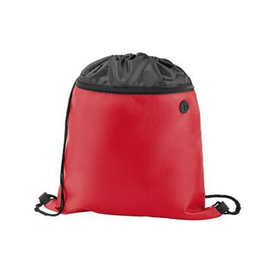 Sac à dos 210D en polyester Malco Rouge