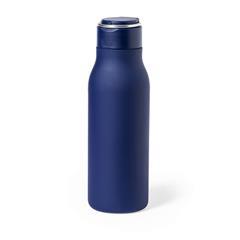 OBG PUB - Gourde 600 ml en acier inox avec bouchon à vis Tos