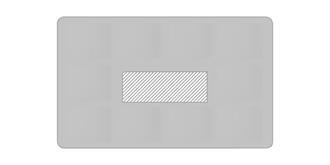 Bac à glaçons personnalisable en EVA Tchiner - Marquage Recto