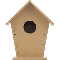 OBG PUB - Nichoir en bois et en MDF de couleur brun Swift