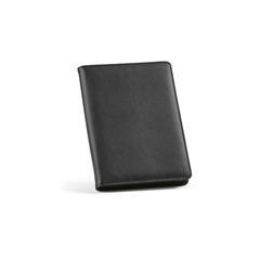 OBG PUB - Conférencier A5 en PU recyclé avec fermeture Oreo