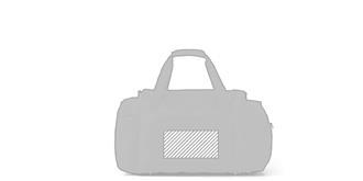 Sac de sport en polyester 300D avec anses Girald - Marquage Recto