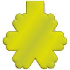 OBG PUB - Aimant en PVC en forme de flocon de neige Sanny