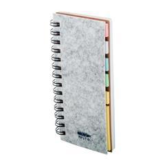 OBG PUB - Carnet de notes A6 en feutrine RPET Mark