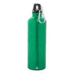 OBG PUB - Gourde en aluminium recyclé avec mousqueton Flick