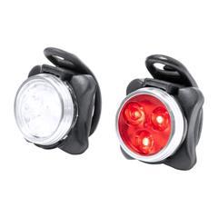 OBG PUB - Set lampes pour vélo rechargeable en ABS Vilaye