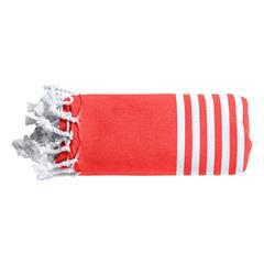 OBG PUB - Serviette de plage bicolore en coton Mariha