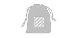 Ensemble de voyage gonflable 170T Cervipillow - Impression pochette verso