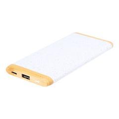 OBG PUB - Power Bank 5000 mAh en bambou écolo Prisma