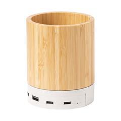 OBG PUB - Porte-Stylo multifonctionnel en bambou Sunday