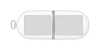 Clé USB capsule Mesa - Marquage Recto