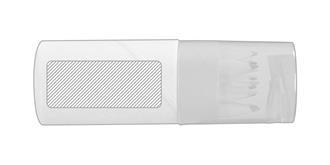 Crayons de couleur avec boite en tube Amos - Marquage Recto