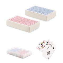 OBG PUB - Ensemble de 2 jeux de cartes classiques Joker