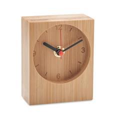 OBG PUB - Horloge de table analogique en bambou Gambie