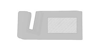 Support pour téléphone en plastique ABS Hooker - Marquage Recto