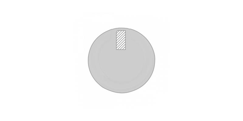 OBG.PUB - Chargeur sans fil wireless en ABS Costino - Marquage Recto Chargeur sans fil wireless en ABS Costino - Marquage Recto