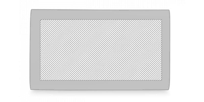 OBG.PUB - Batterie portable de 4000 mAh en aluminium Carmet - Marquage Recto Batterie portable de 4000 mAh en aluminium Carmet - Marquage Recto