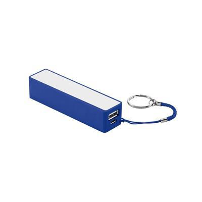 Batterie portable de 2000 mAh en ABS Biggs Bleu