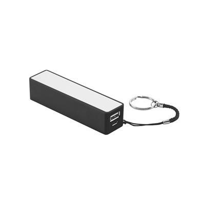 Batterie portable de 2000 mAh en ABS Biggs Noir