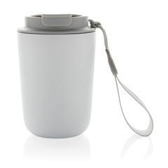 OBG PUB - Mug iso 380ml en acier inoxy avec lanière Cuppy