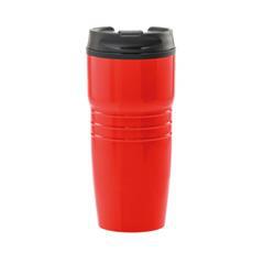 Mug de voyage double paroi acier/PP 520 ml Mindy