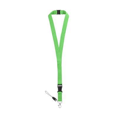 OBG.PUB - Lanyard en polyester avec mousqueton métal Murra Vert Lanyard en polyester avec mousqueton métal Murra Vert